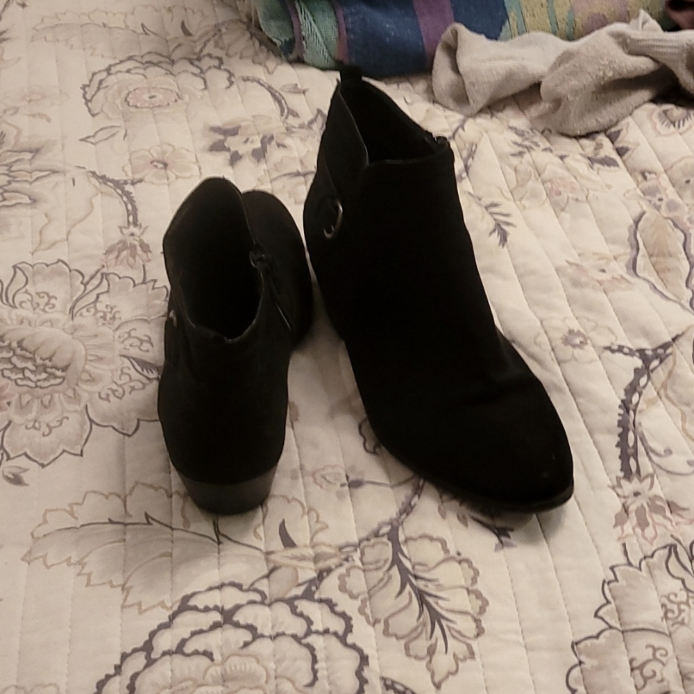 Black booties